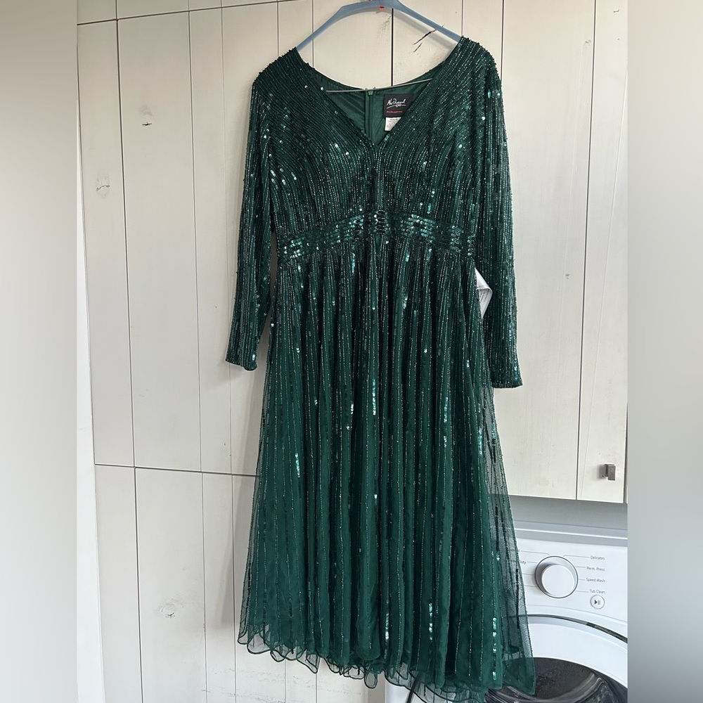 Never worn mac duggal dress